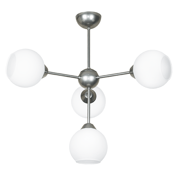 CITY LUX ПЛАФОН СТЕЛА ХРОМ, 4XE27