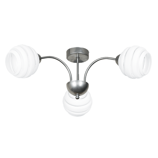 CITY LUX ПЛАФОН МАРИНА ХРОМ, 3XE27