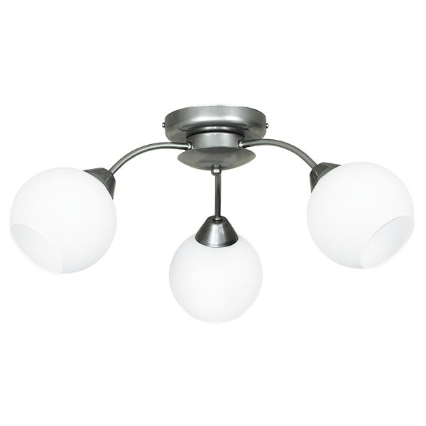 CITY LUX ПЛАФОН МОРЕЛО ХРОМ, 3XE27