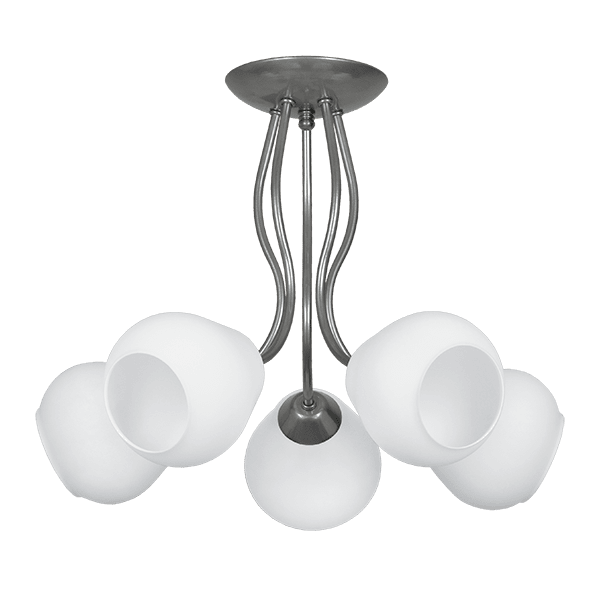 CITY LUX ПЛАФОН ОЛИМПИЯ ХРОМ, 5XE27