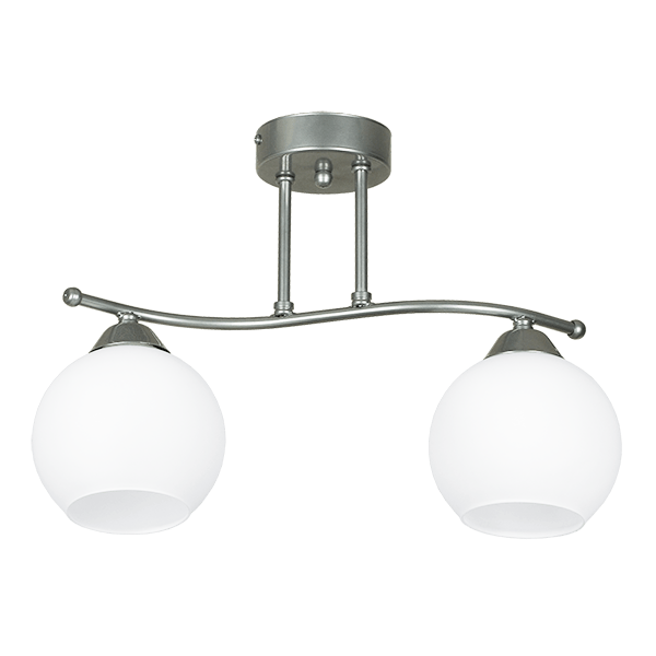 CITY LUX ПЛАФОН ТЕВЕРЕ ХРОМ, 2XE27