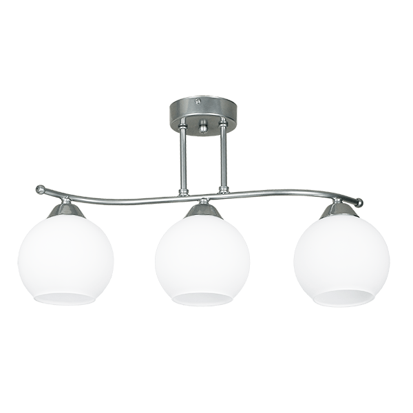 CITY LUX ПЛАФОН ТЕВЕРЕ ХРОМ, 3XE27