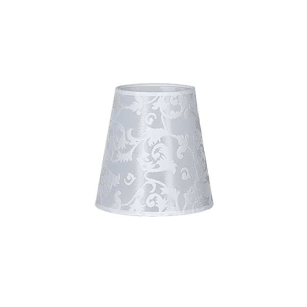 CITY LUX АБАЖУР НОРМАНДИЯ БЯЛ - КОНУС, ДОЛНО ОКАЧВАНЕ