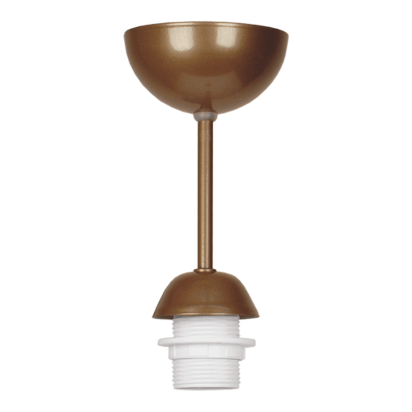 CITY LUX АРМАТУРА ЗА ПЕНДЕЛ МИНИ СТАРО ЗЛАТО, 1XE27