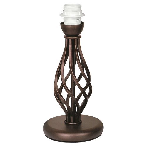 CITY LUX АРМАТУРА ЗА НАСТОЛНА ЛАМПА АТЛАС ПАТИНА, 1XE27