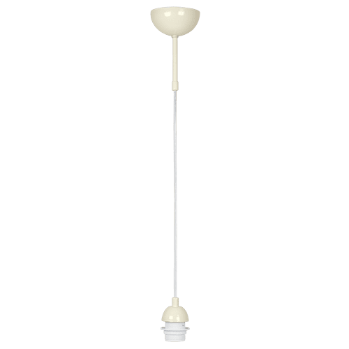 CITY LUX АРМАТУРА ЗА ПЕНДЕЛ РЕЙНБОУ КРЕМ, 1XE27