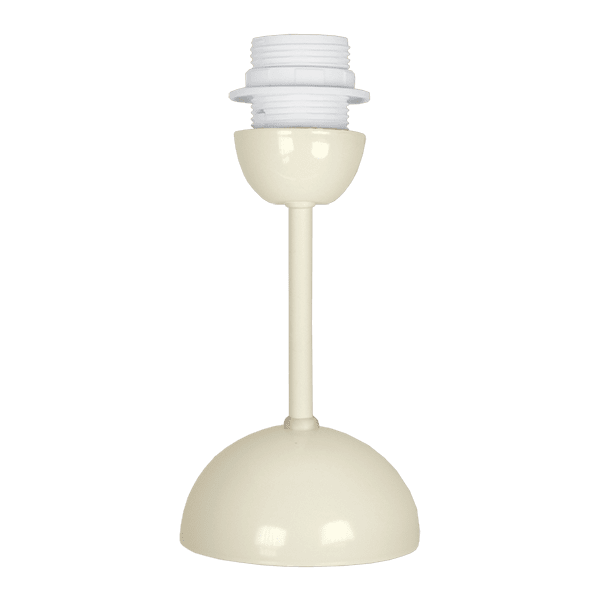 CITY LUX АРМАТУРА ЗА НАСТОЛНА ЛАМПА ПОНИ КРЕМ, 1XE27