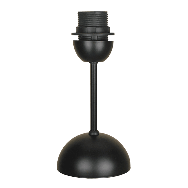 CITY LUX АРМАТУРА ЗА НАСТОЛНА ЛАМПА ПОНИ ЧЕРЕН, 1XE27