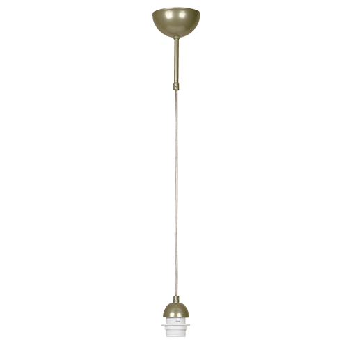 CITY LUX АРМАТУРА ЗА ПЕНДЕЛ РЕЙНБОУ НИКЕЛ, 1XE27