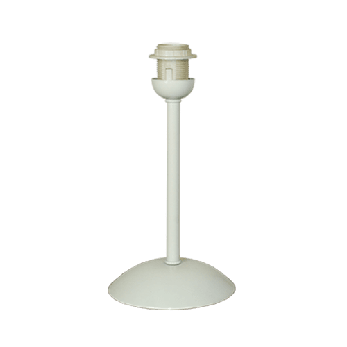 CITY LUX АРМАТУРА ЗА НАСТОЛНА ЛАМПА ПОЛО БЯЛ, 1XE27