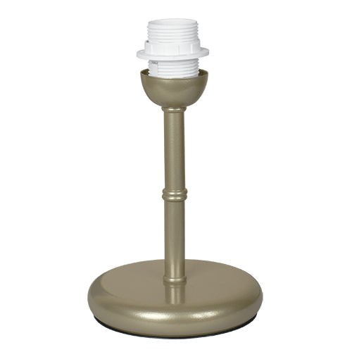 CITY LUX АРМАТУРА ЗА НАСТОЛНА ЛАМПА МЕТРОПОЛ НИКЕЛ, 1XE27