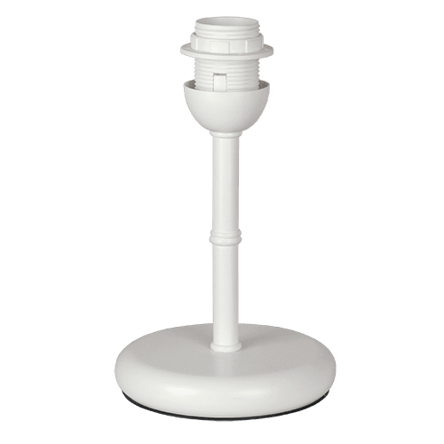 CITY LUX АРМАТУРА ЗА НАСТОЛНА ЛАМПА МЕТРОПОЛ БЯЛ, 1XE27