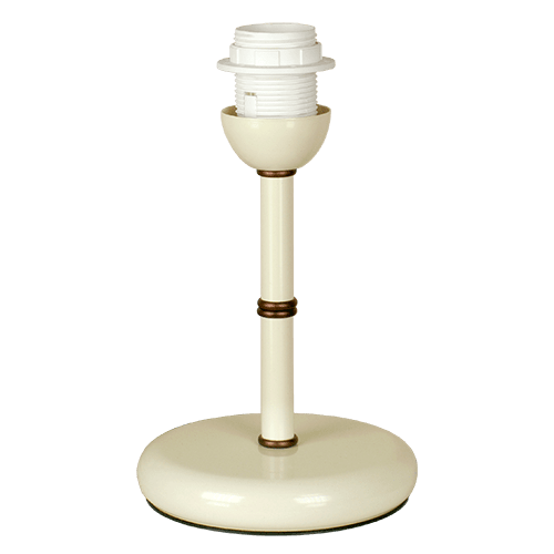 CITY LUX АРМАТУРА ЗА НАСТОЛНА ЛАМПА МЕТРОПОЛ КРЕМ, 1XE27