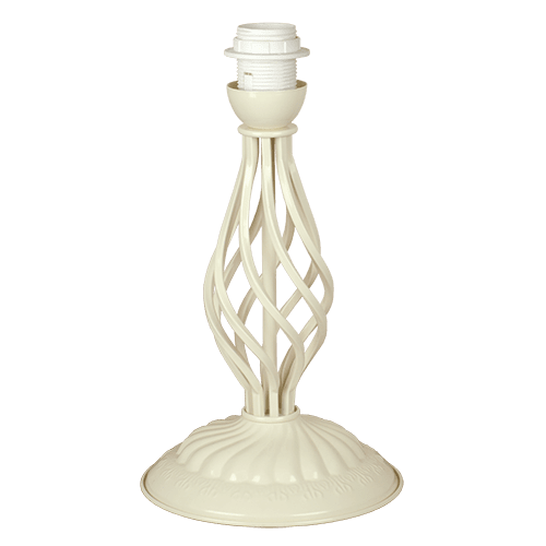 CITY LUX АРМАТУРА ЗА НАСТОЛНА ЛАМПА БРУНАТЕ КРЕМ, 1XE27