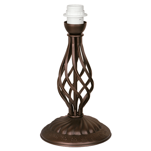 CITY LUX АРМАТУРА ЗА НАСТОЛНА ЛАМПА БРУНАТЕ ПАТИНА, 1XE27