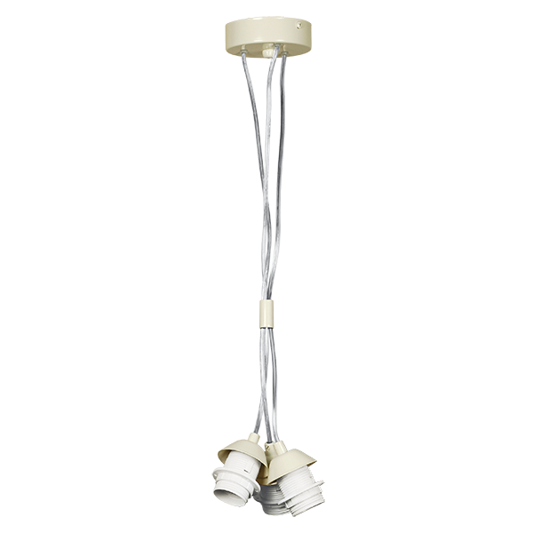 CITY LUX АРМАТУРА ЗА ПЕНДЕЛ АРНО КРЕМ, 3XE27