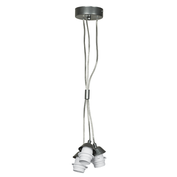 CITY LUX АРМАТУРА ЗА ПЕНДЕЛ АРНО ХРОМ, 3XE27