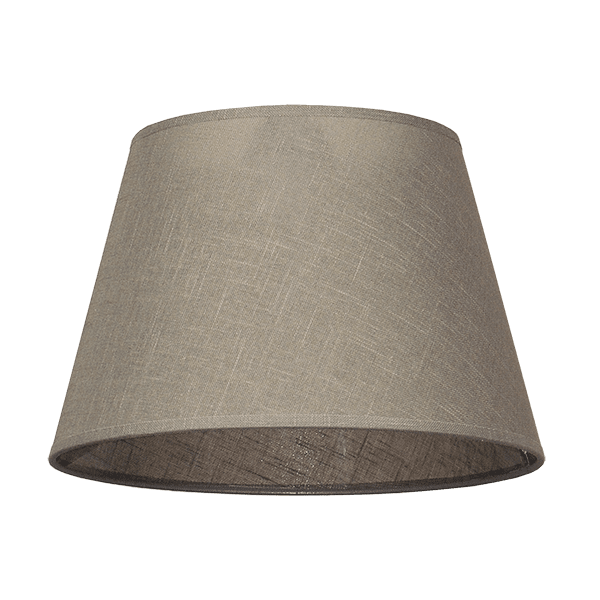 CITY LUX АБАЖУР КАМЕЛОТ ПЕПЕЛ - КОНУС, ДОЛНО ОКАЧВАНЕ