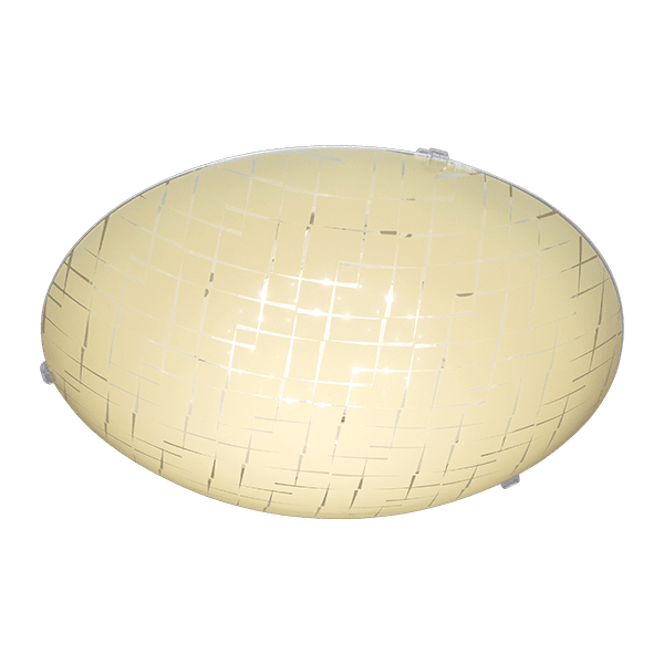 CITY LUX ПЛАФОНИЕРА НИКЕЯ LED 18W, Ø400, ЕКРЮ