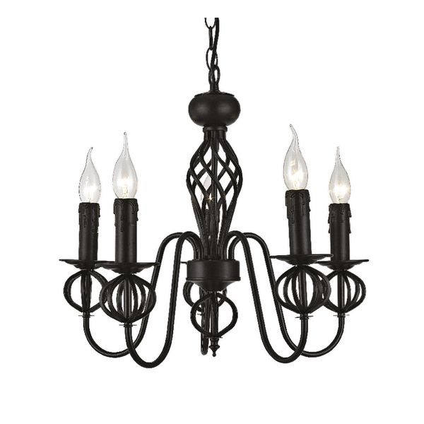 ACA LIGHTING NETTO BLACK METAL 5X14 ACA-DLA1925