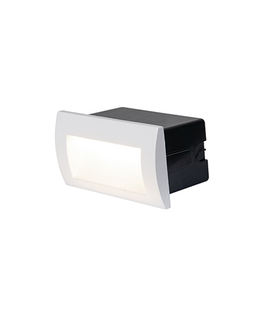 ZAMBELIS E247-W OUTDOOR SCONCE LED 3W 3000K SMD ALUMINUM WHITE COLOR