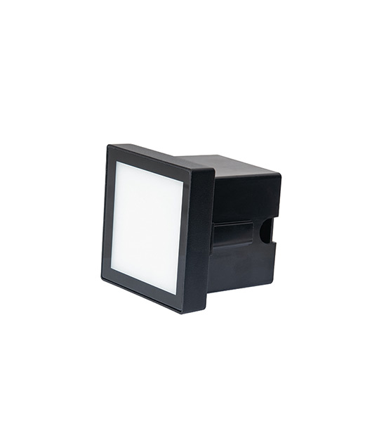 ZAMBELIS E248 OUTDOOR SCONCE 4W 3000K SMD ALUMINUM BLACK