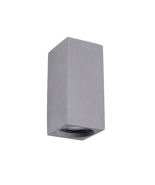 ZAMBELIS E254 OUTDOOR АПЛИК 2X4W CEMENT LUMENS LED TRIAC DIMMER 3000K