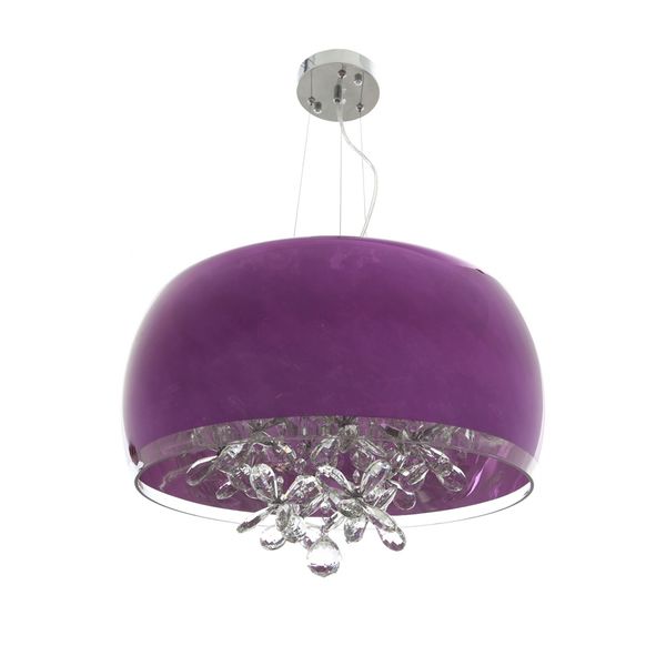 КРИСТАЛЕН ПОЛИЛЕЙ ЛИЛАВ 6X40W LED 7X4W 4000K 1116 PP