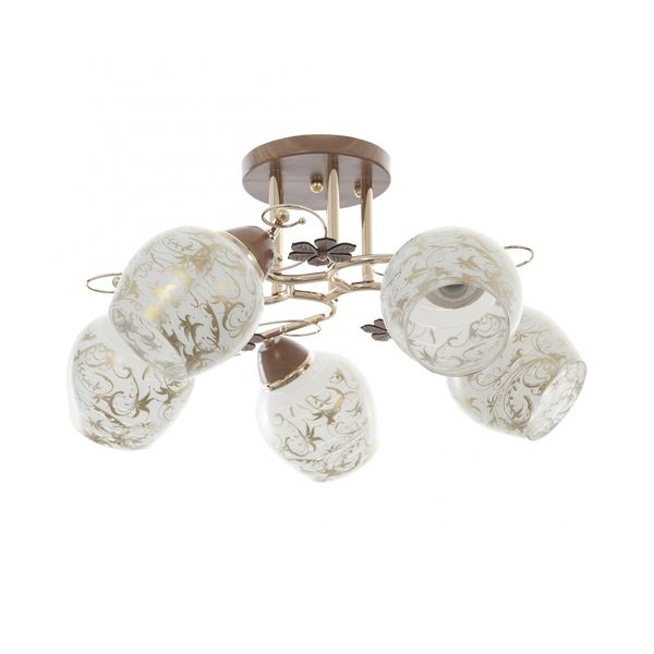 МЕТАЛЕН ПОЛИЛЕЙ ЗЛАТО 5X40W 1137/5 GD