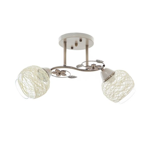 МЕТАЛЕН ПОЛИЛЕЙ БРOНЗ 2X40W 1140/2 AB