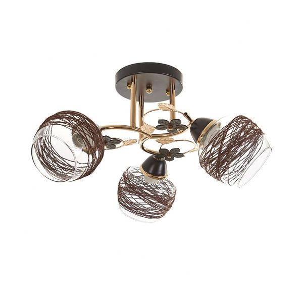 МЕТАЛЕН ПОЛИЛЕЙ ЗЛАТО 3X40W 1140/3 GD