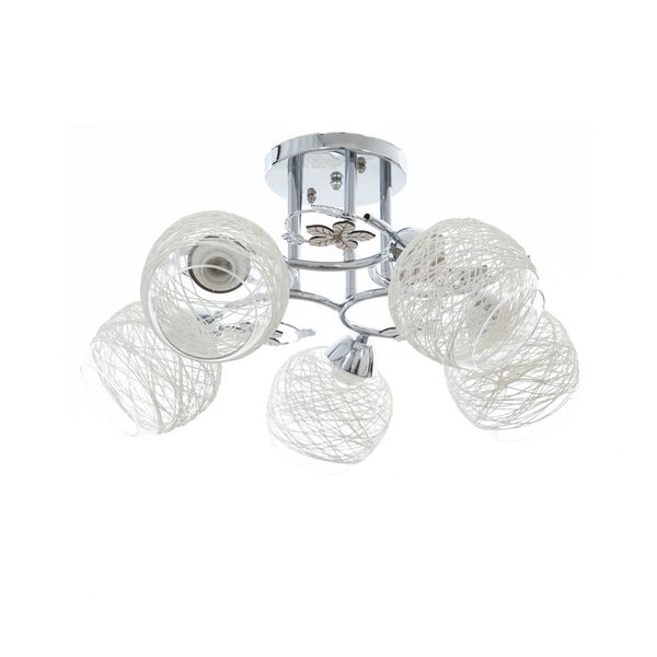 МЕТАЛЕН ПОЛИЛЕЙ ХРОМ 5X40W 1140/5 CH