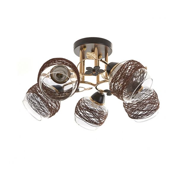 МЕТАЛЕН ПОЛИЛЕЙ ЗЛАТО 5X40W 1140/5 GD