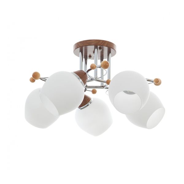 МЕТАЛЕН ПОЛИЛЕЙ ХРОМ 5X40W 1142/5 CH