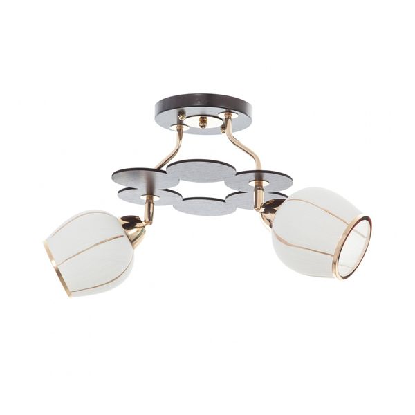 МЕТАЛЕН ПОЛИЛЕЙ ЗЛАТО 2X40W 1148/2 GD