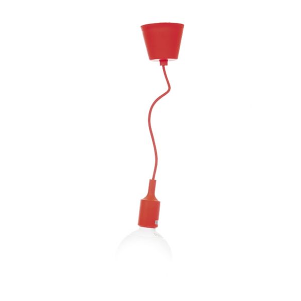 PVC ПЕНДЕЛ ЧЕРВЕН 1X40W 1171 RED