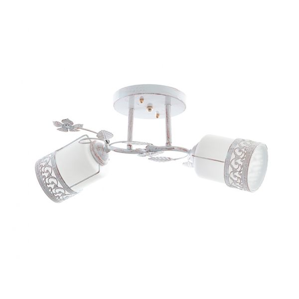 МЕТАЛЕН ПОЛИЛЕЙ ХРОМ 2X40W 1178/2 CH/RED