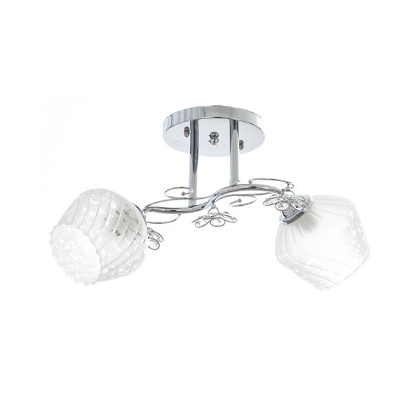 МЕТАЛЕН ПОЛИЛЕЙ ХРОМ 2X40W 1179/2 CH