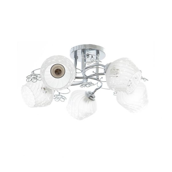 МЕТАЛЕН ПОЛИЛЕЙ ХРОМ 5X40W 1179/5 CH