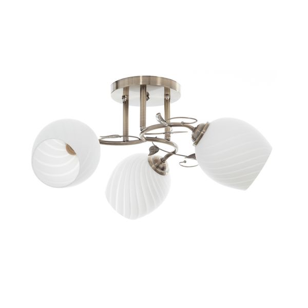 МЕТАЛЕН ПОЛИЛЕЙ БРОНЗ 3X40W 1261/3 AB