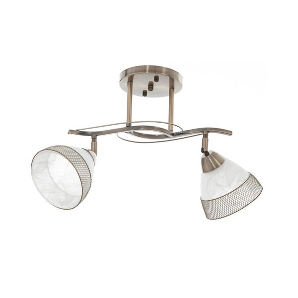 МЕТАЛЕН ПОЛИЛЕЙ БРОНЗ 2X40W 1272/2 AB