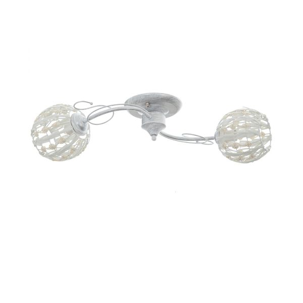 МЕТАЛЕН ПОЛИЛЕЙ БЯЛ 2X40W 1281B/2 SL