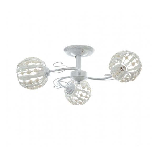 МЕТАЛЕН ПОЛИЛЕЙ БЯЛ 3X40W 1281B/3 SL