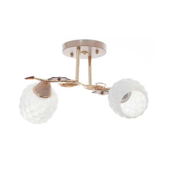 МЕТАЛЕН ПОЛИЛЕЙ ЗЛАТО 2X40W 1284/2 GD