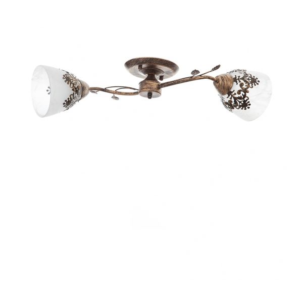 МЕТАЛЕН ПОЛИЛЕЙ КАФЯВ 2X40W 1285B/2 SBC