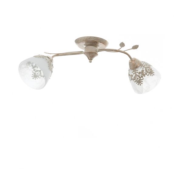 МЕТАЛЕН ПОЛИЛЕЙ БЯЛ 2X40W 1285B/2 YL