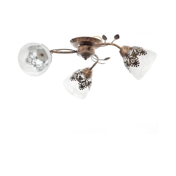 МЕТАЛЕН ПОЛИЛЕЙ КАФЯВ 3X40W 1285B/3 SBC