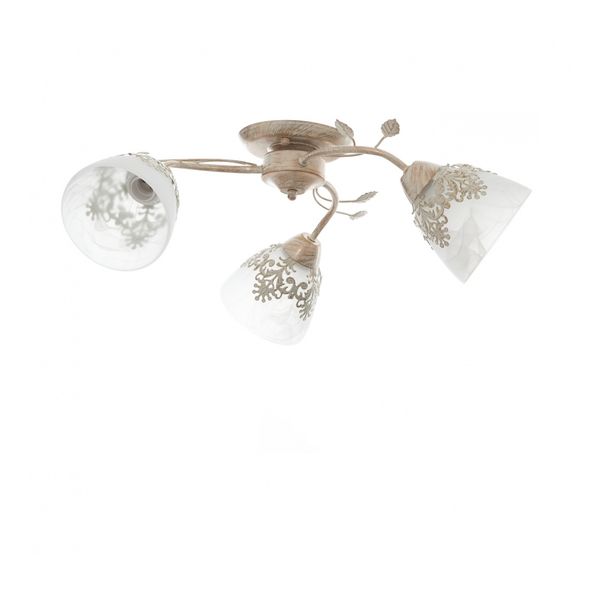 МЕТАЛЕН ПОЛИЛЕЙ БЯЛ 3X40W 1285B/3 YL