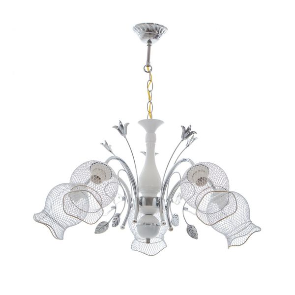 МЕТАЛЕН ПОЛИЛЕЙ ХРОМ 5X40W 1371/5 CH