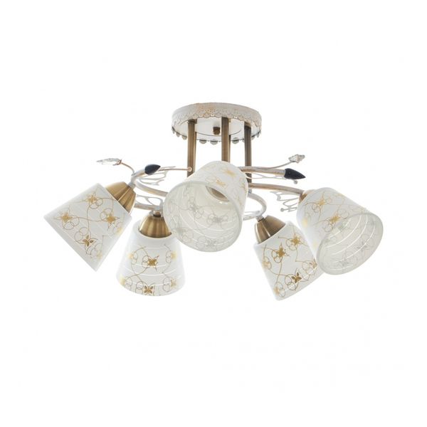 МЕТАЛЕН ПОЛИЛЕЙ БРОНЗ 5X40W 1376/5 AB